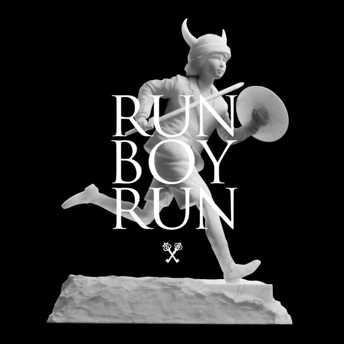 Woodkind singlo "Run Boy Run" viršelis