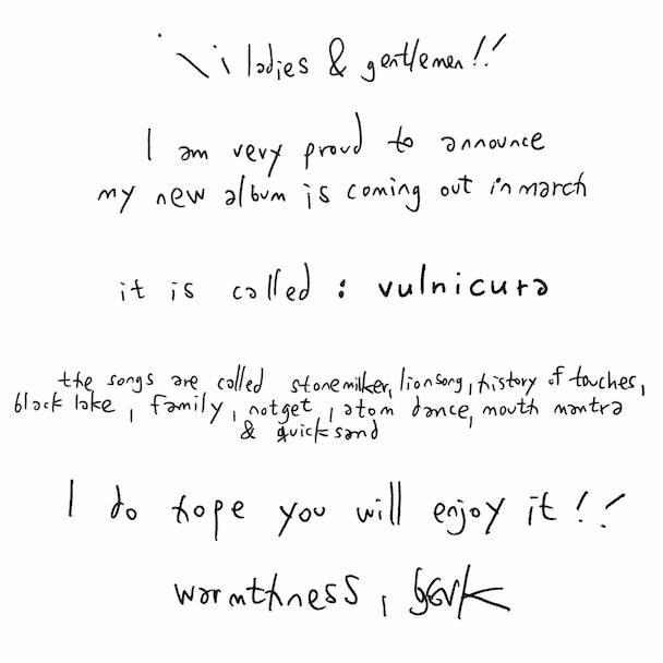 Björk laiškas