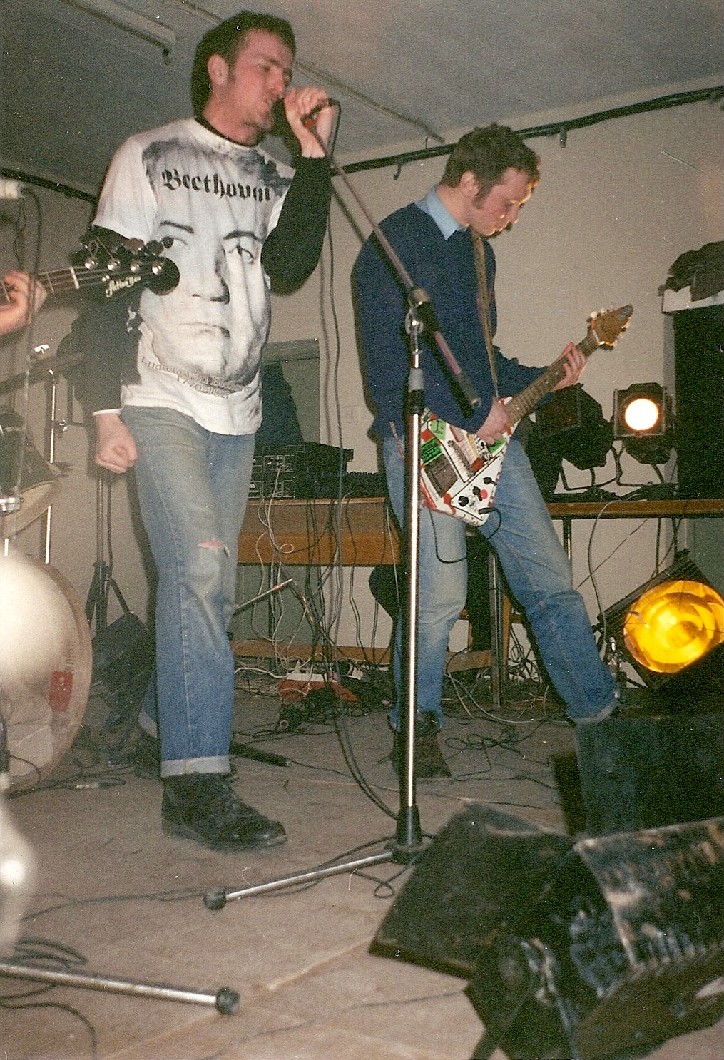 Kastis ir Kriaučius 1995-aisiais (nuotr. asmeninio archyvo)