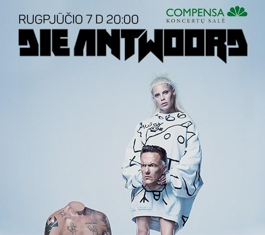 Die Antwoord Vilniuje